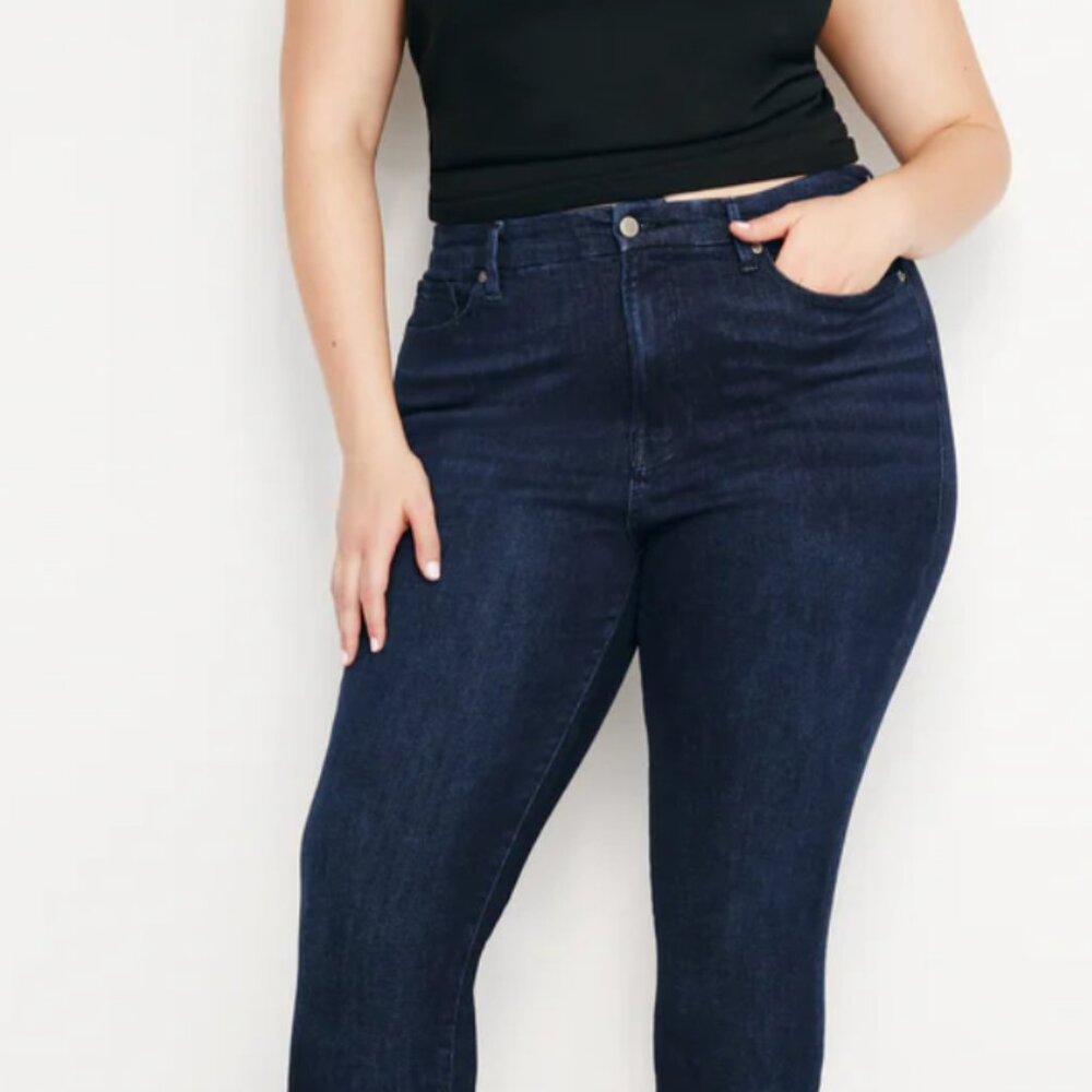 Good American GOOD LEGS SKINNY JEANS | BLUE609 - BLUE609 / Regular / size 2/26